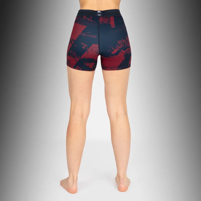 Women’s UFC Zenith by Venum Burgundy Authentic Fight Week Performance Vale Tudo Short - Image 3