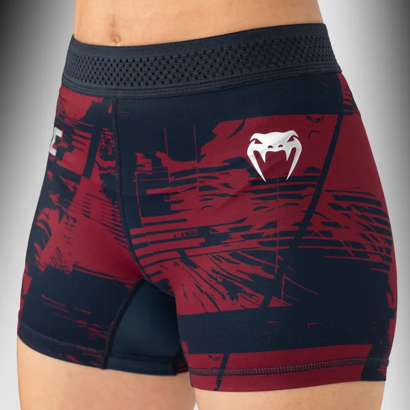 Women’s UFC Zenith by Venum Burgundy Authentic Fight Week Performance Vale Tudo Short - Image 5
