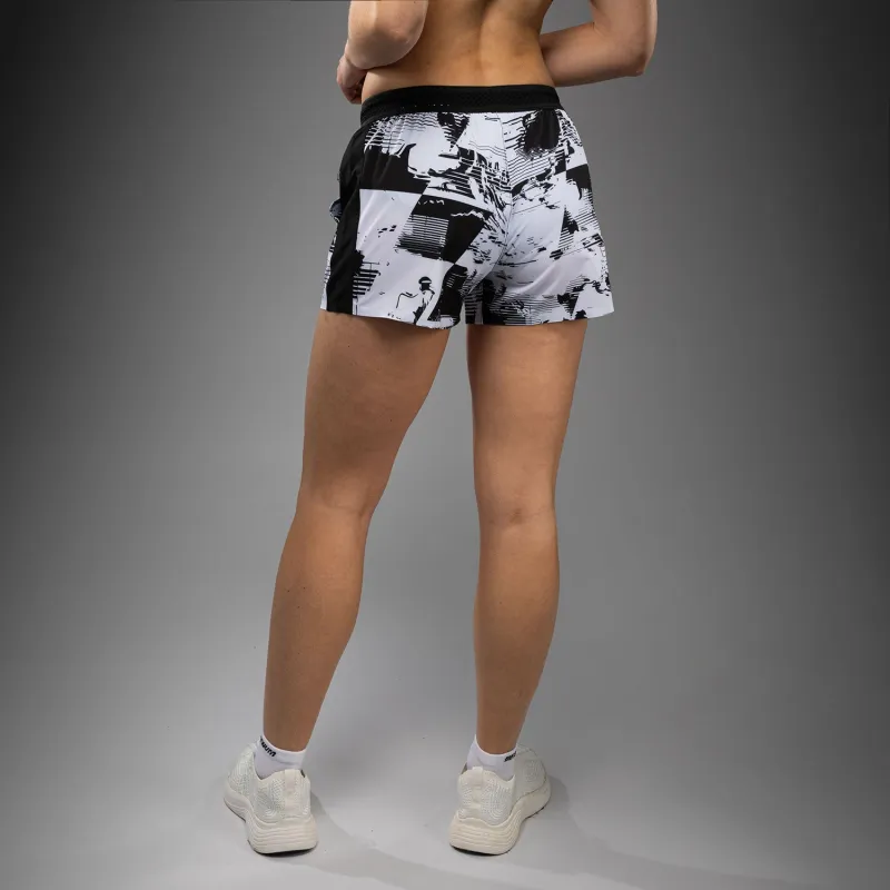 Women’s UFC Zenith by Venum White Authentic Fight Week Performance Short - Image 4
